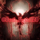 winged dark lion